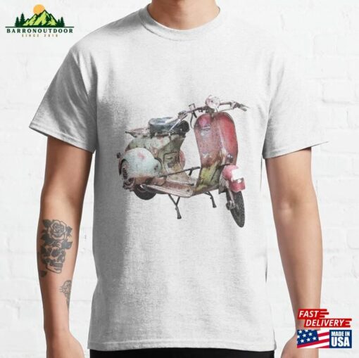 Vintage Old Scooter Classic T-Shirt Unisex Hoodie