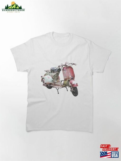 Vintage Old Scooter Classic T-Shirt Unisex Hoodie