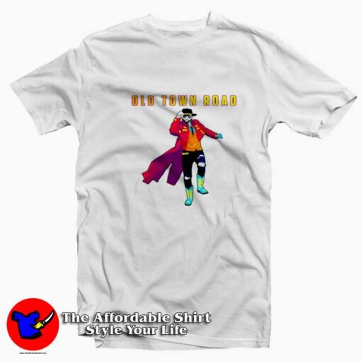 Vintage Old Town Road Lil Nas X Version T-shirt On Sale