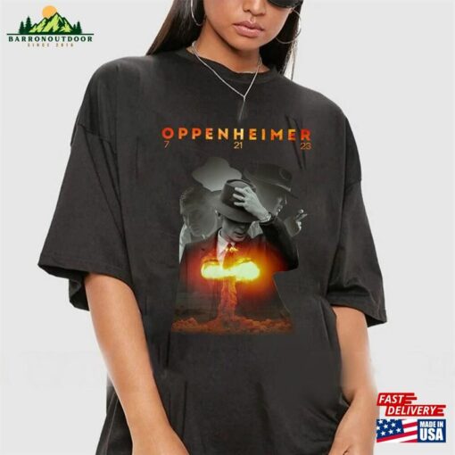 Vintage Oppenheimer Shirt Movie 2023 Cillian Murphy Classic Sweatshirt