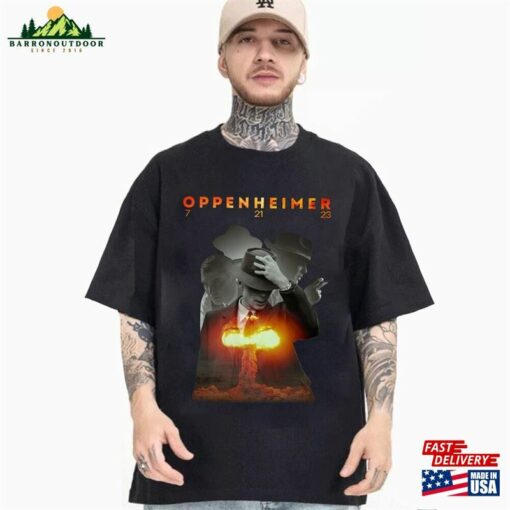 Vintage Oppenheimer Shirt Movie 2023 Cillian Murphy Classic Sweatshirt