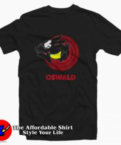 Vintage Oswald a Cartoon Rabbit Running T-shirt On Sale