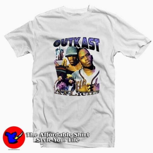 Vintage Outkast Atliens Hip Hop Rap Unisex T-shirt On Sale