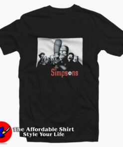 Vintage Parody The Simpson Sopranos Funny T-Shirt On Sale