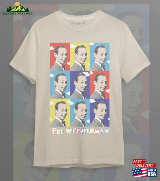 Vintage Pee Wee Herman 2023 Unisex T-Shirt Softstyle Retro Movie Tee Sweatshirt