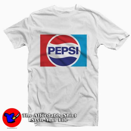 Vintage Pepsi Logo Tee Shirt