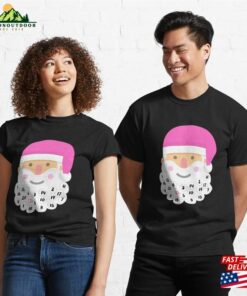 Vintage Pink Santa Claus Retro Unisex Hoodie Vintage Pink Santa Claus Retro Unisex Hoodie