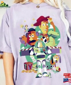 Vintage Pixar Toy Story Comfort Color Shirt Disney Friends Unisex T-Shirt Family Tee Hoodie Vintage Pixar Toy Story Comfort Color Shirt Disney Friends Unisex T-Shirt Family Tee Hoodie