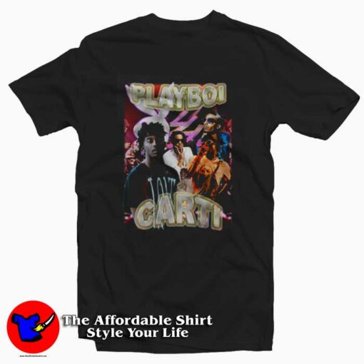 Vintage Playboi Carti T-Shirt Hip Hop Collection