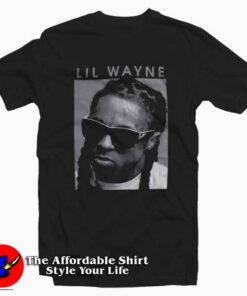 Vintage Pose Lil Wayne Photo Unisex T-shirt On Sale Vintage Pose Lil Wayne Photo Unisex T-shirt On Sale