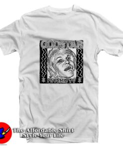 Vintage Psychic Tv Godstar Graphic T Shirt On Sale 1