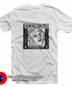 Vintage Psychic Tv Godstar Graphic T Shirt On Sale 2