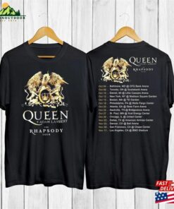 Vintage Queen Adam Lambert The Rhapsody Tour 2023 T-Shirt Rock Band Sweatshirt Classic