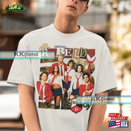 Vintage Rbd Band 2023 T-Shirt Soy Rebelde World Tour Sweatshirt Tee