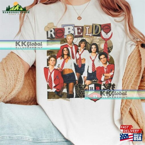 Vintage Rbd Band 2023 T-Shirt Soy Rebelde World Tour Sweatshirt Tee