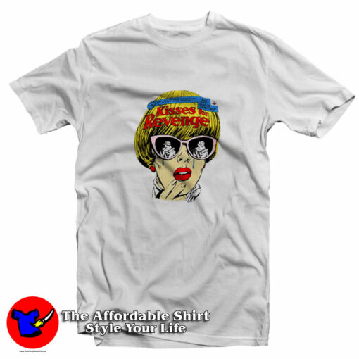 Vintage Real Kisses For Revenge Unisex T-Shirt On Sale