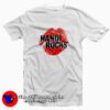 Vintage Red Lip Hanoi Rocks Graphic T-shirt On Sale