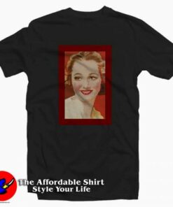 Vintage Red Olivia de Havilland Unisex T-shirt On Sale
