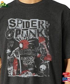 Vintage Retro Spider Punk Shirt Man Across The Sweatshirt Unisex