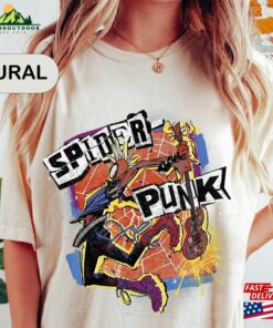 Vintage Retro Spider Punk Shirt Man Across The T-Shirt Sweatshirt Vintage Retro Spider Punk Shirt Man Across The T-Shirt Sweatshirt