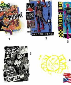 Vintage Retro Spider Punk Shirt Man Across The T Shirt Sweatshirt 4