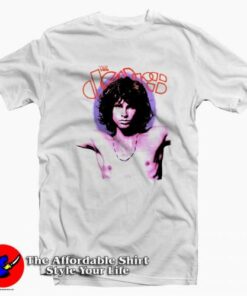 Vintage Retro The Doors Book and Jim Morrison T-shirt On Sale