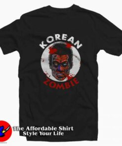 Vintage Retro korean zombie Unisex T-shirt On Sale