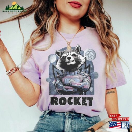 Vintage Rocket Raccoon Shirt Marvel Studio Guardians Of The Galaxy Vol 3 Sweatshirt Classic