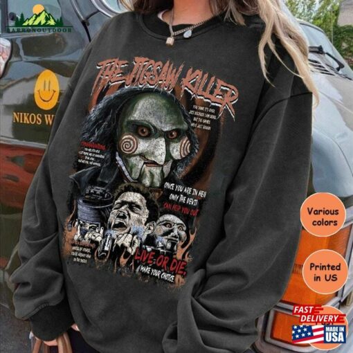 Vintage Saw Jigsaw Sweatshirt Classic