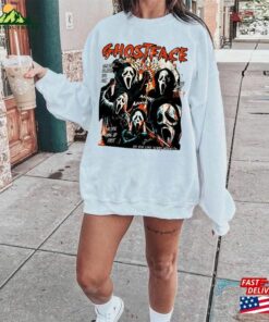 Vintage Scream Ghostface Horror Movie Halloween Shirt Retro 90S Tee Hoodie Unisex 3