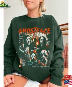 Vintage Scream Ghostface Horror Movie Halloween Shirt Retro 90S Tee Hoodie Unisex 4