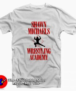 Vintage Shawn Michaels Wrestling Academy T-shirt On Sale