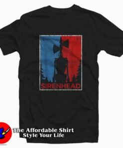 Vintage Siren Head Creature Graphic T-shirt On Sale Vintage Siren Head Creature Graphic T-shirt On Sale
