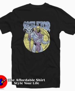 Vintage Skeletor Cartoon Classic Retro T shirt Cheap 1
