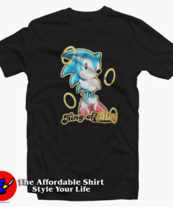 Vintage Sonic The Hedgehog King Of Bling T-Shirt On Sale Vintage Sonic The Hedgehog King Of Bling T-Shirt On Sale