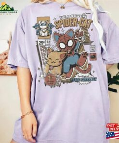 Vintage Spider Cat Comfort Color Shirt Marvel Comics Ghost Tee Hoodie Classic Vintage Spider Cat Comfort Color Shirt Marvel Comics Ghost Tee Hoodie Classic
