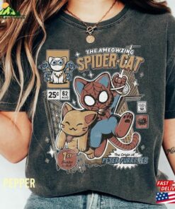 Vintage Spider Cat Comfort Color Shirt Spiderman Across The Verse T-Shirt Sweatshirt Vintage Spider Cat Comfort Color Shirt Spiderman Across The Verse T-Shirt Sweatshirt