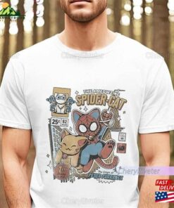 Vintage Spider Cat Shirt Spiderman Across The Verse T-Shirt Classic Unisex Vintage Spider Cat Shirt Spiderman Across The Verse T-Shirt Classic Unisex