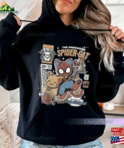 Vintage Spider Cat Shirt Spiderman Across The Verse T-Shirt Classic Unisex 2 Vintage Spider Cat Shirt Spiderman Across The Verse T Shirt Classic Unisex 3