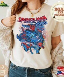 Vintage Spider Man 2099 Miguel Ohara Shirt Across The Spiderverse 2023 Movie Tee Unisex Hoodie Vintage Spider Man 2099 Miguel Ohara Shirt Across The Spiderverse 2023 Movie Tee Unisex Hoodie