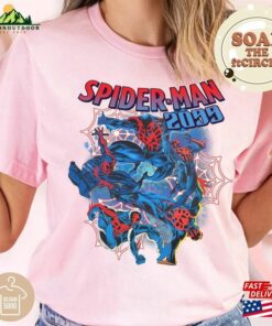 Vintage Spider Man 2099 Miguel Ohara Shirt Across The Spiderverse 2023 Movie Tee Unisex Hoodie 3
