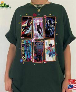 Vintage Spider Man Across The Verse Shirt Classic Unisex 4