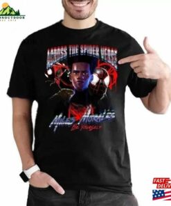 Vintage Spider Man Across The Verse Shirt Unique Be Yourself Miles Morales T-Shirt Avenger Superhero Hoodie
