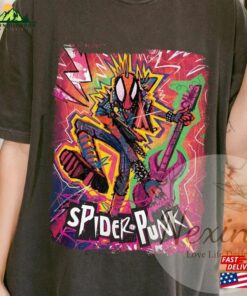 Vintage Spider Punk 2023 Shirt Retro Sweatshirt Unisex Vintage Spider Punk 2023 Shirt Retro Sweatshirt Unisex