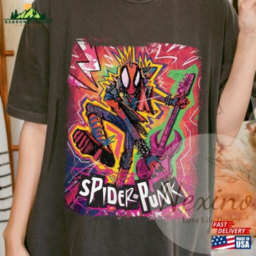 Vintage Spider Punk 2023 Shirt Retro Sweatshirt Unisex