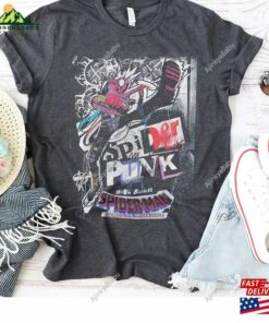 Vintage Spider Punk Shirt Man Across The T-Shirt Unisex