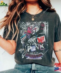 Vintage Spider Punk Shirt Man Across The T-Shirt Unisex 2 Vintage Spider Punk Shirt Man Across The T Shirt Unisex 3