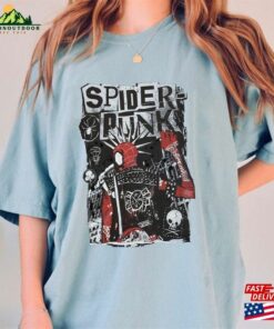 Vintage Spider Punk Shirt Man Across The Verse Unisex Classic 2 Vintage Spider Punk Shirt Man Across The Verse Unisex Classic 3
