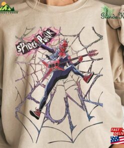 Vintage Spider Punk Sweatshirtsm Spiderman Across The Verse Classic Unisex