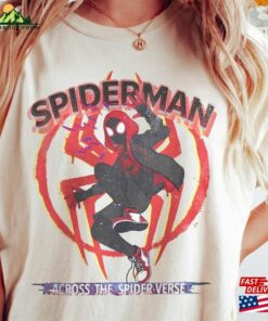 Vintage Spiderman Across The Spider Verse Comfort Colors Shirt Miles Morales Unisex T-Shirt Sweatshirt Vintage Spiderman Across The Spider Verse Comfort Colors Shirt Miles Morales Unisex T-Shirt Sweatshirt